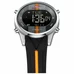 KAT-WACH Sport Watches for Men, 46mm Dial, Black And Orange Case, 3ATM Waterproof Watch, Digital Display, Unique Display, Multi-Function Watch KT-716